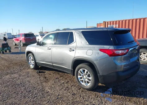 2020 Chevrolet Traverse Fwd Ls from USA, damaged, VIN 1GNERFKW1LJ158109
